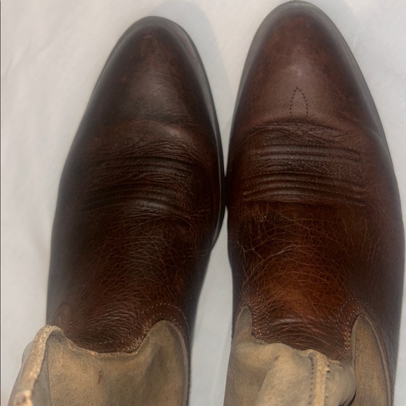 Ariat Brown and Tan Men's Boots - Picture 2 of 9